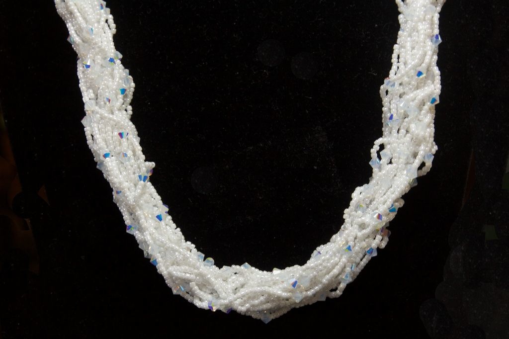 02/09 1-4pm Crystals On A Cloud Necklace Materials Kit - Karen Ebert