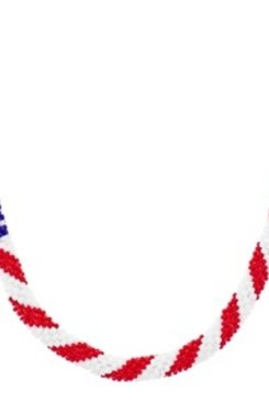America the Beautiful Necklace Kit - Seed Beads America the Beautiful Necklace Kit - Seed Beads