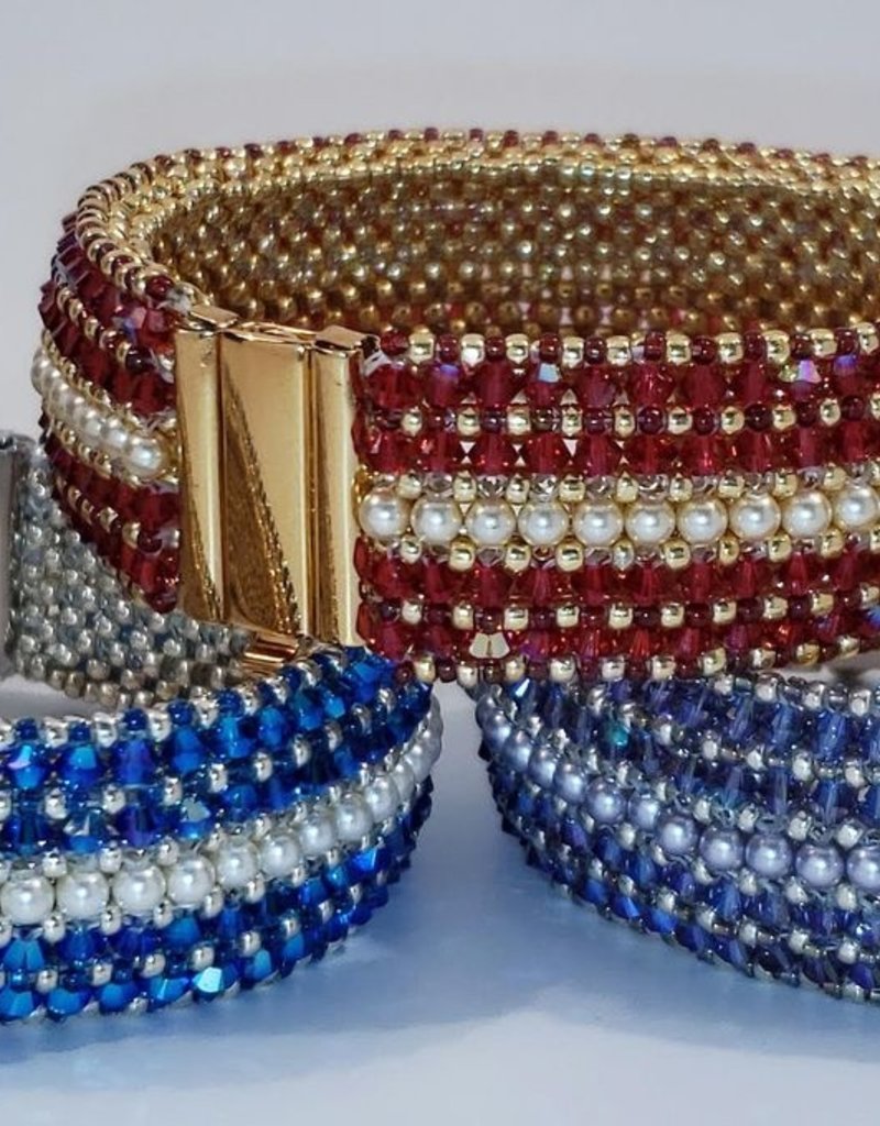 Rue Magique Bracelet Webinar Class Materials Kit - Swarovski