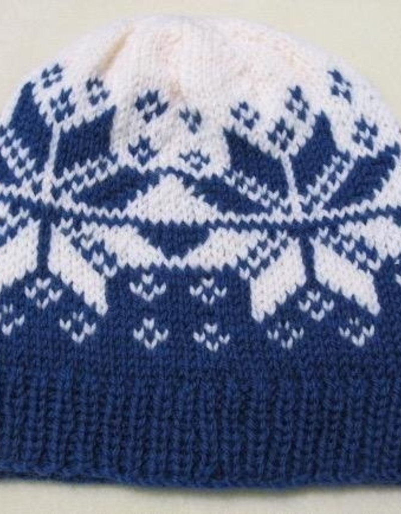 12/17 10a-1p Snowflake Hat Instruction - Andrea Wong