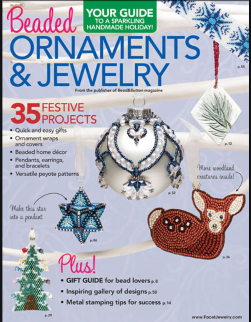 Magazines & Books Bead & Button-2017 Beaded Ornaments & Jewelry