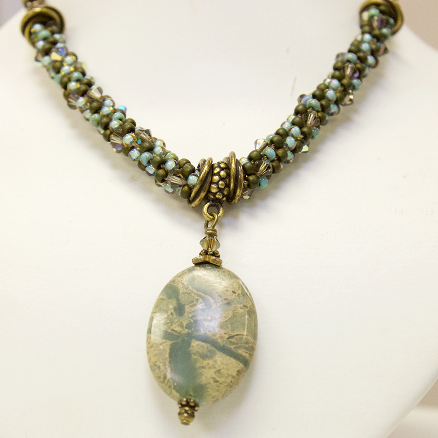 Classes 01/18 6-9pm Kumi Pendant Necklace Instruction - Pat Kohler