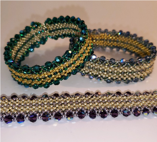 Classes 7/25 11-5 Rue des Doubles Reves Bracelet WEBINAR Instruction with Diane Whiting