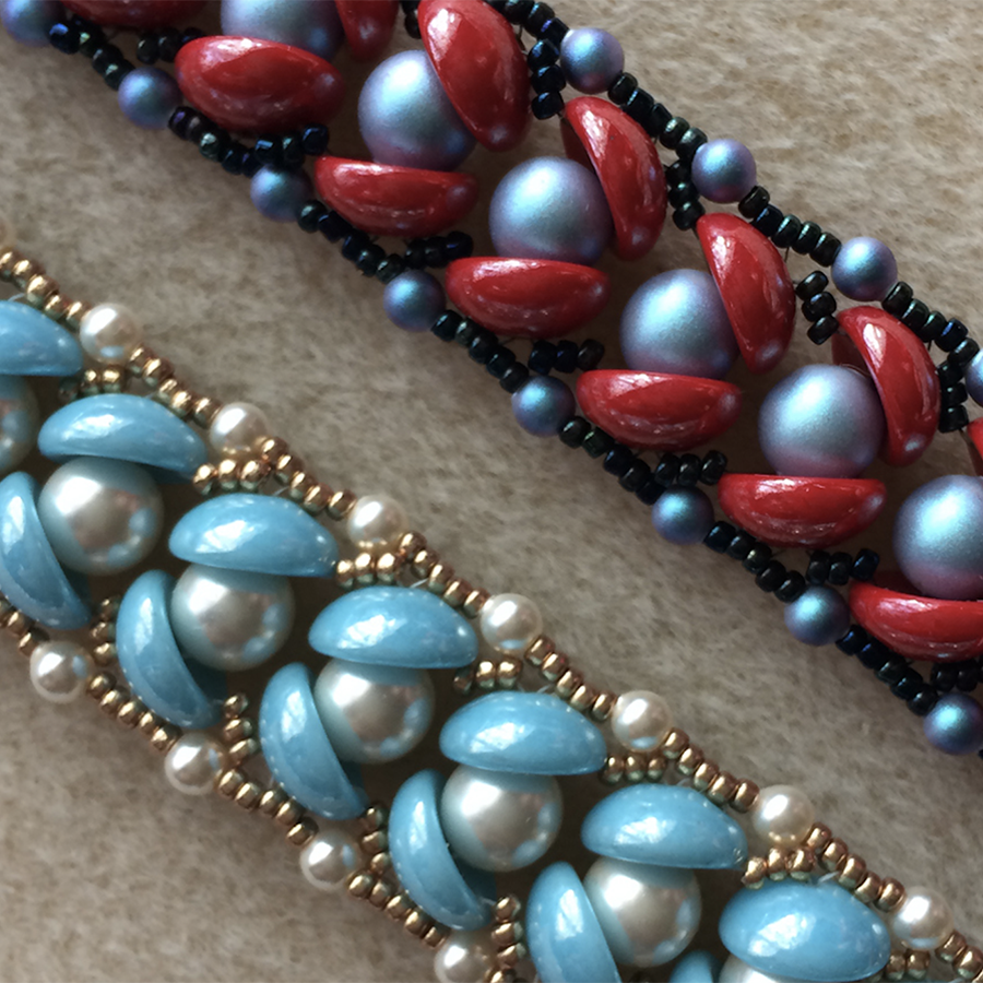 Store Kits - SF Pearls in a Half Shell Bracelet Instruction & Materials Kit