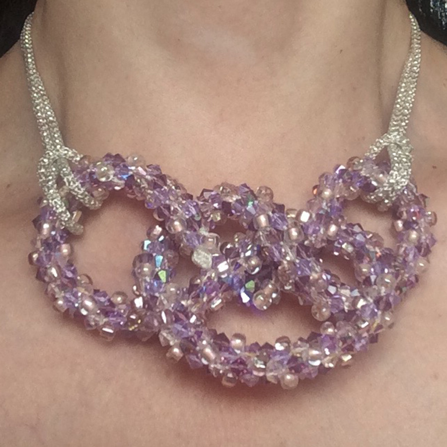 Store Kits - SF Kumi Knot Necklace Instructions & Materials Kit