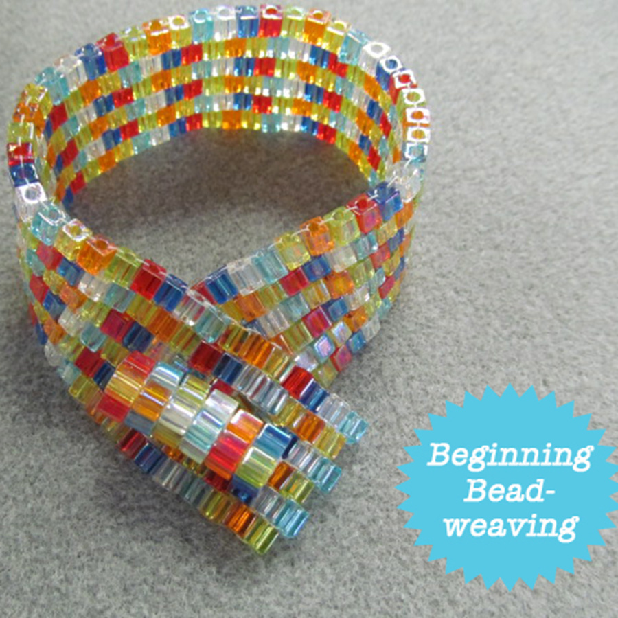 Joy Squared Bracelet Class Materials Kit - Cube Beads