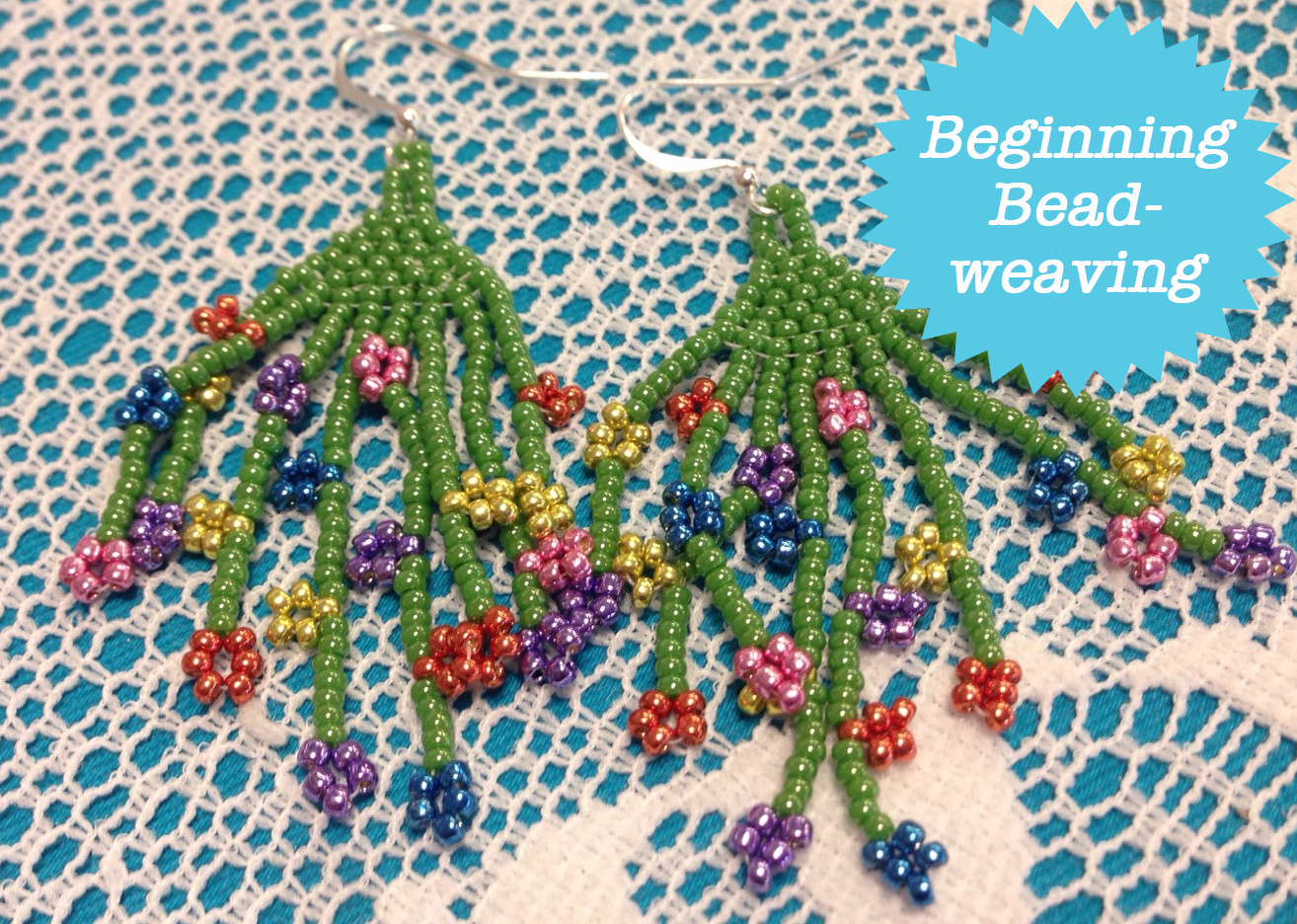 Classes 05/25 2-5pm BBS - Bountiful Garden Earrings Class Instruction - Chris Lowe