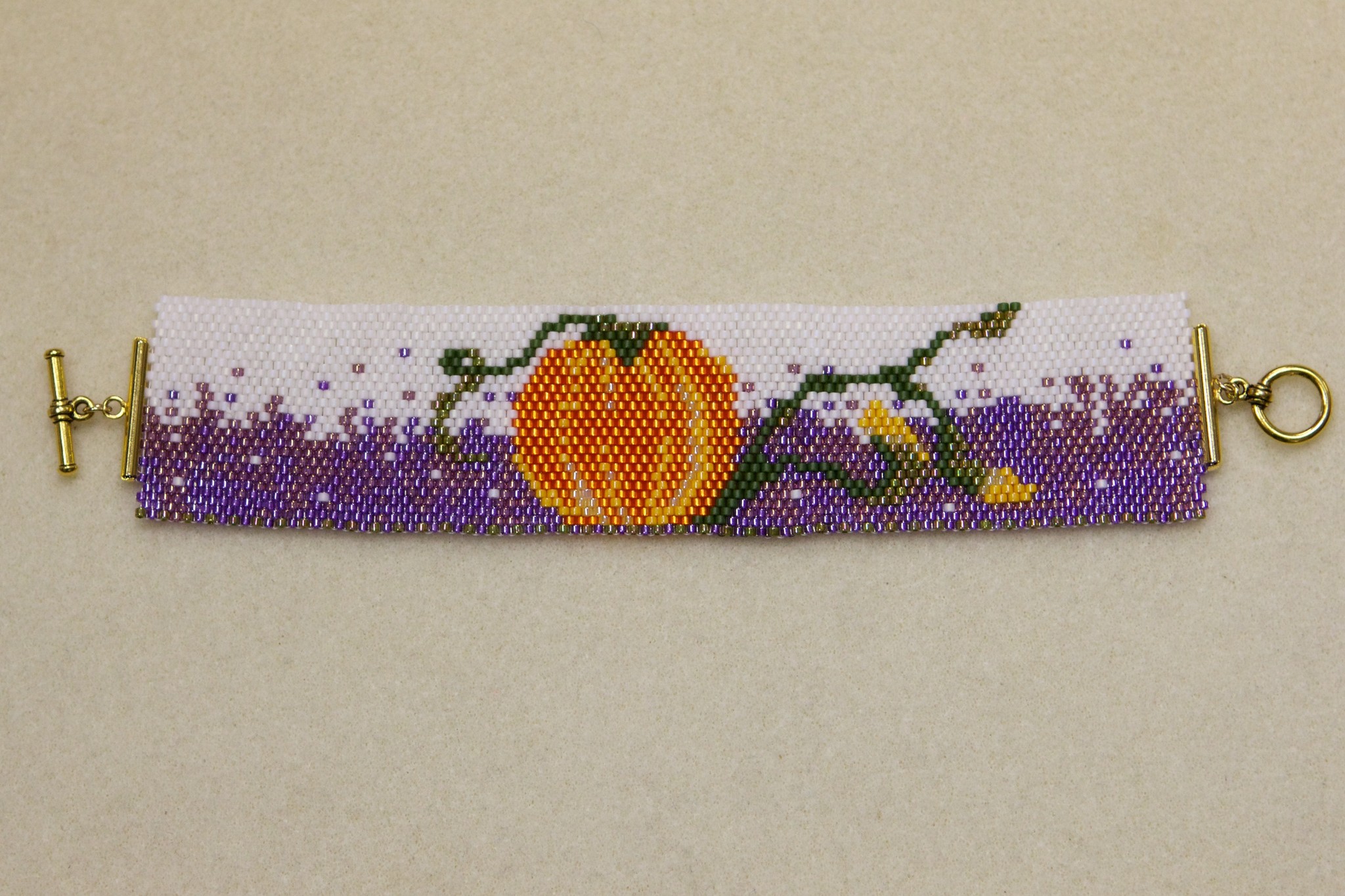 Store Kits 10/20 1-4pm Pumpkin Patch Bracelet Kit - Linda Fabbro