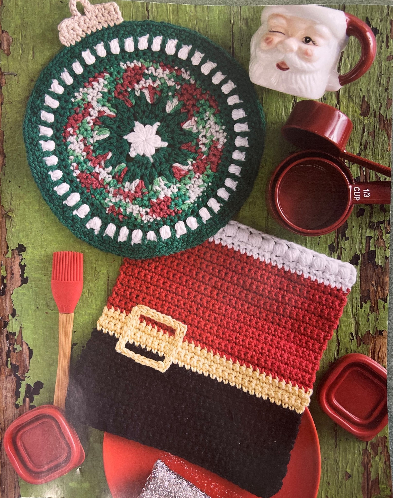 Classes 12/14  1-1pm MBM Dishcloths - December Instruction - Linda Fabbro