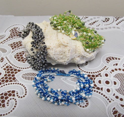 Classes 09/24  1-4pm Twist Of Sparkle Bracelet Instruction - Karen Ebert