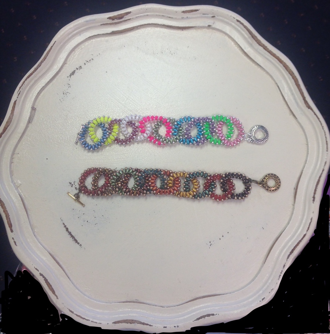 Store Kits 05/04 1-4pm Whirling Duos Braclet Class Kit - Karen Ebert