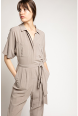 linen utility jumpsuit