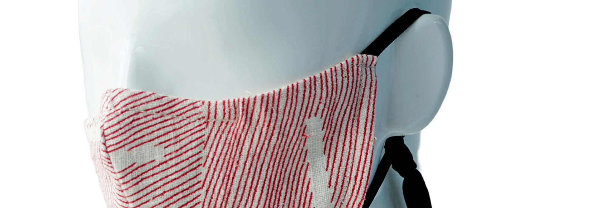 LAST PRGRM REVERSIBLE REPURPOSED LINEN MASK