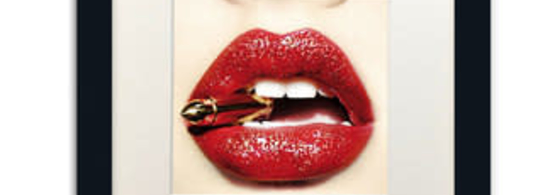 M24 ART PHOTO PRINTS, LIPS W/ BULLET