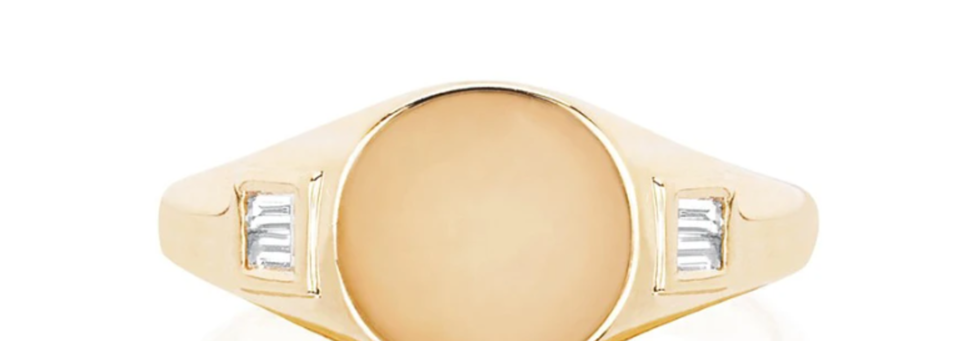 MMJ 14K SIGNET RING