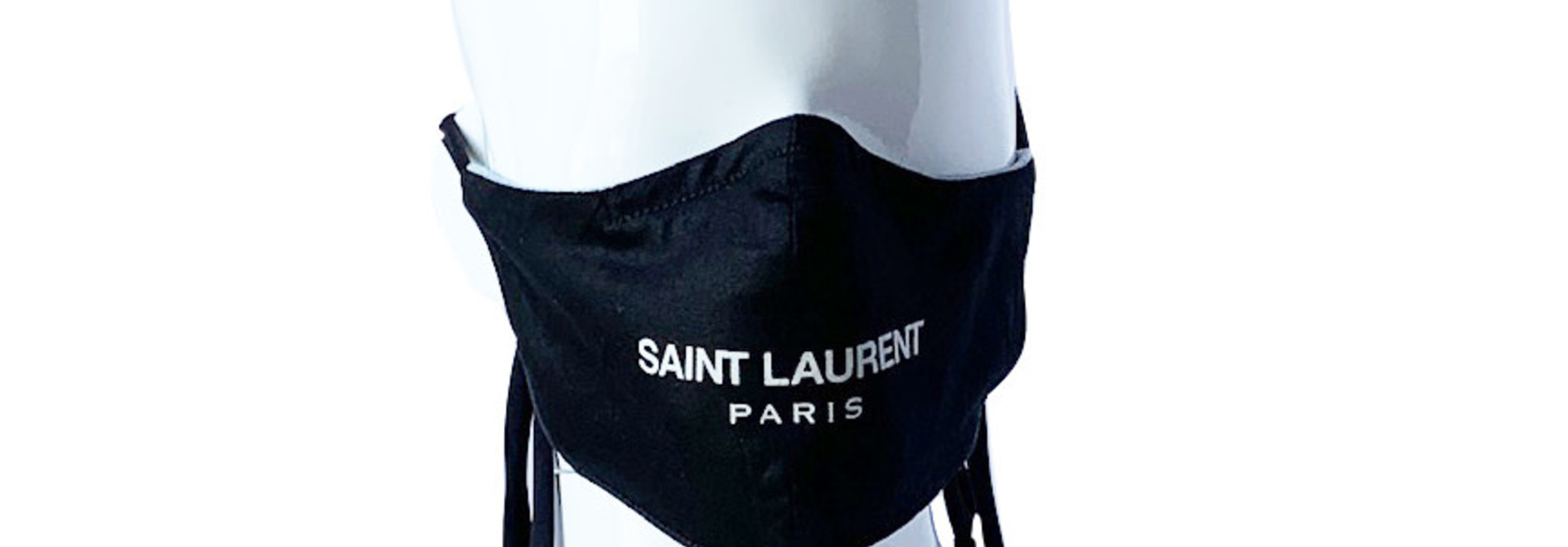 LAST PRGRM REVERSIBLE REPURPOSED SAINT LAURENT MASK