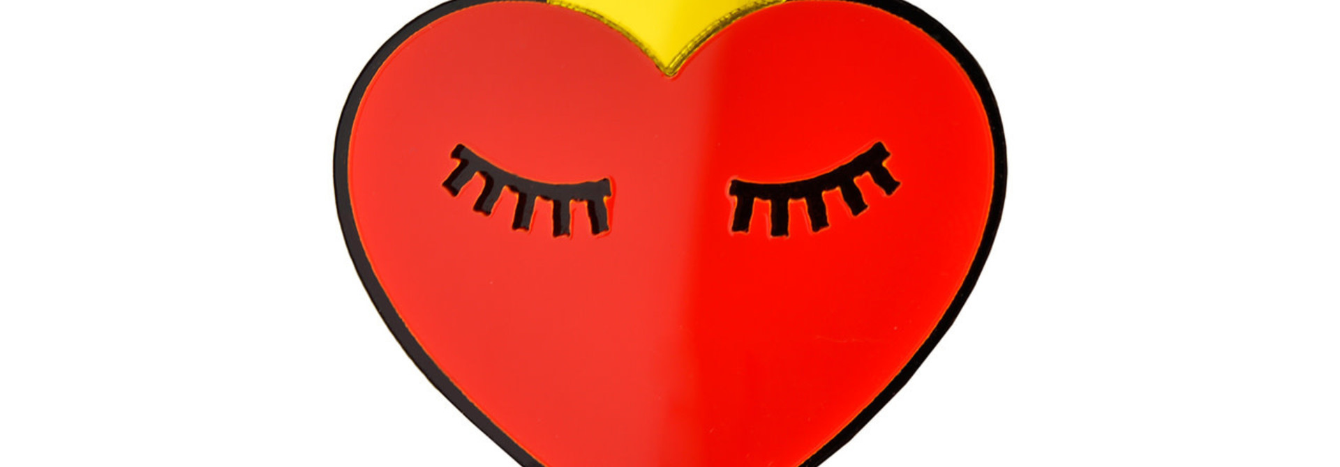 M24 HEART WITH CROWN PIN