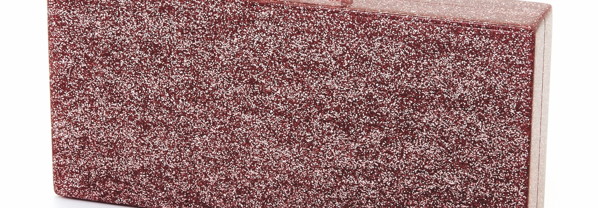 AT FIRST BLUSH ACRYLIC CLUTCH