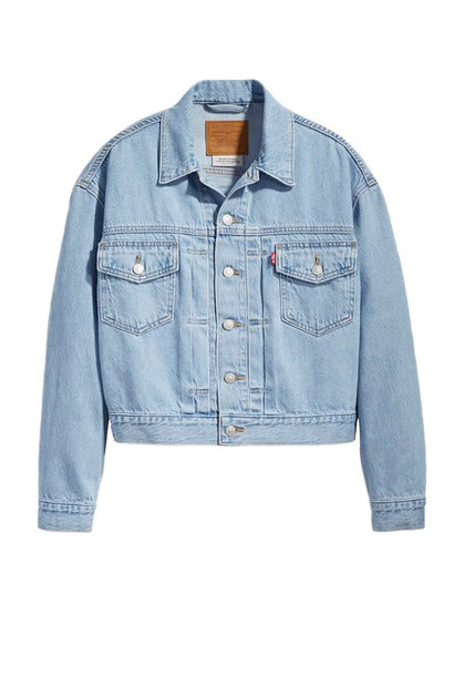 levi's trucker medium stonewash