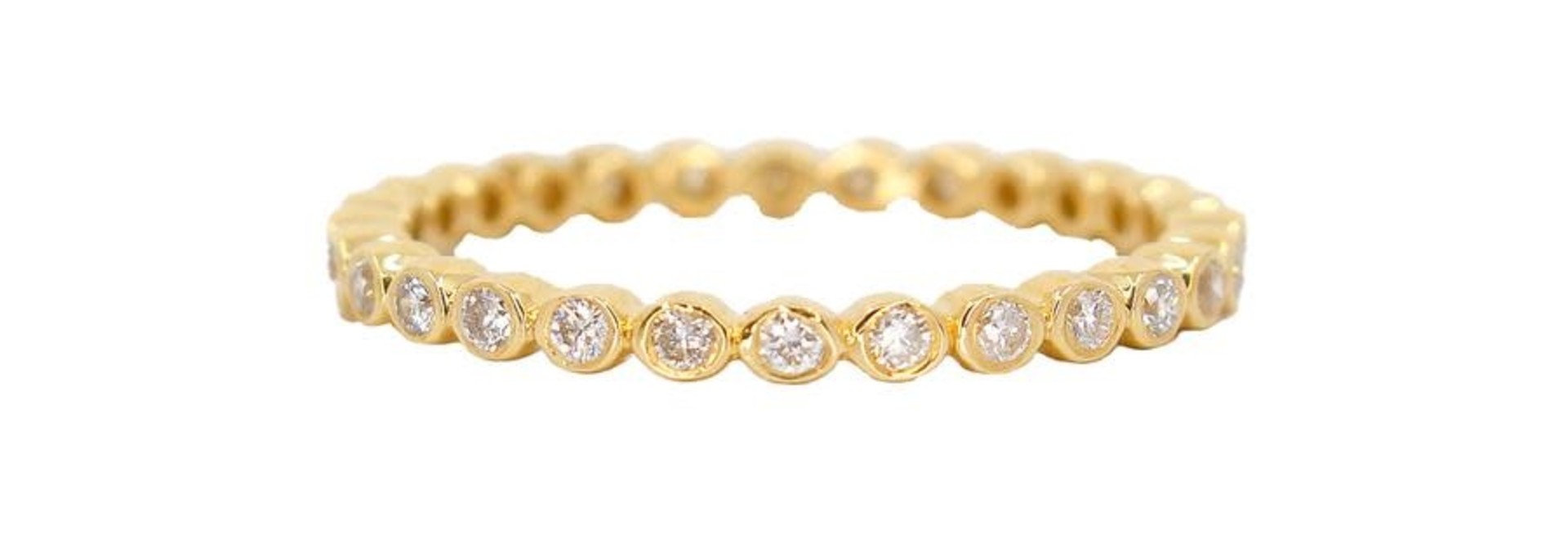 MMJ 14K ROSE GOLD DIAMOND RING