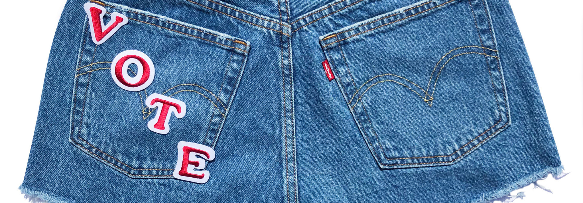 LEVI'S VOTE 501 SHORTS 56327-0081 ATHENS MID SHORTS