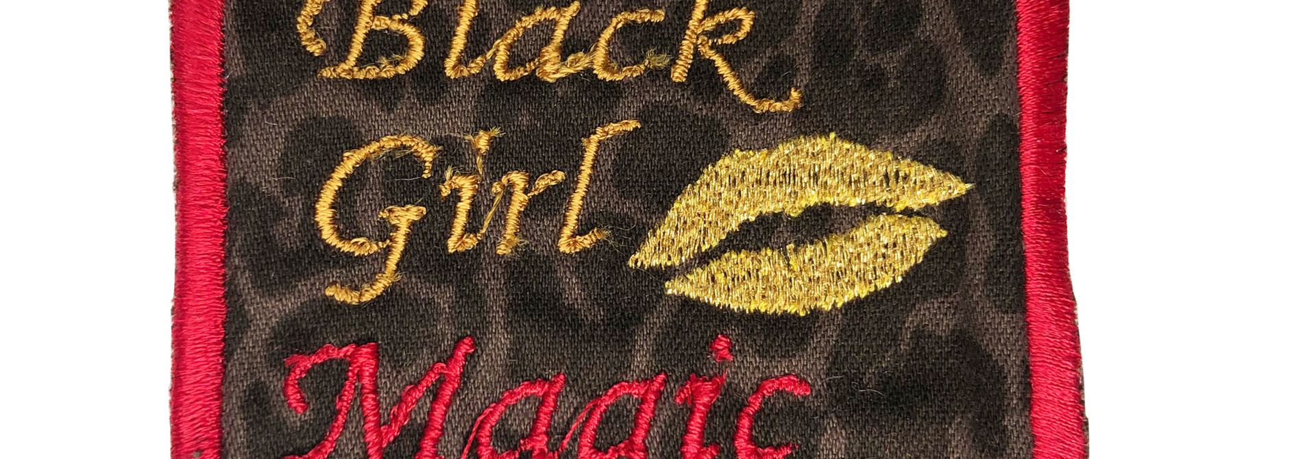 THE SHOP BLACK GIRL MAGIC KISS PATCH