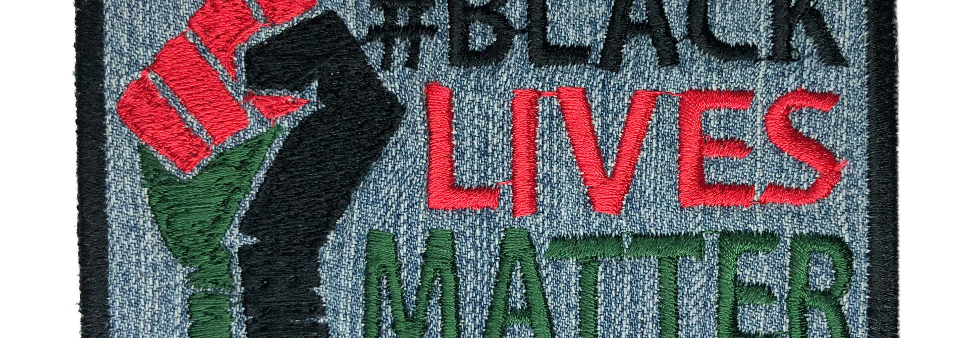THE SHOP #BLM JEANS LARGE PATCH