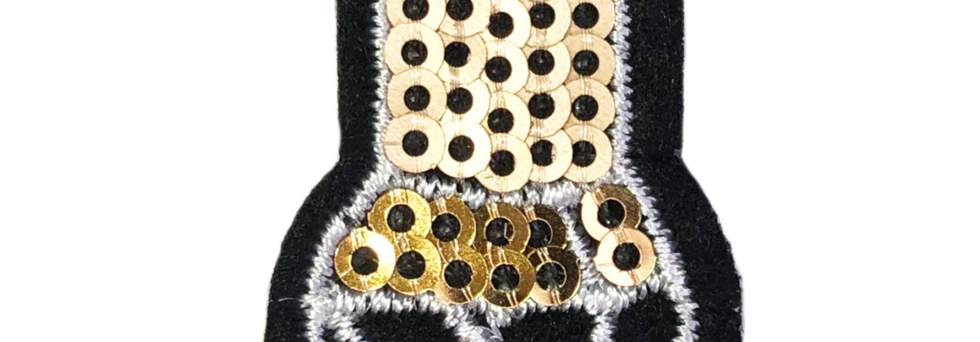 THE SHOP SEQUIN LIPSTICK PATCH