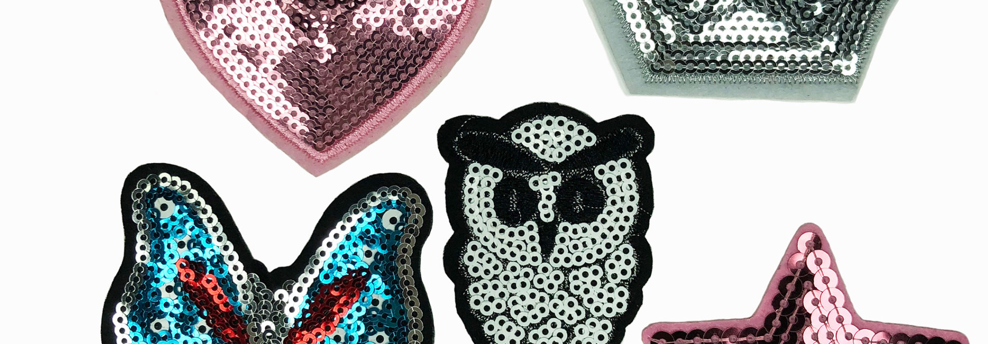 THE SHOP 6 SEQUIN PATCHES