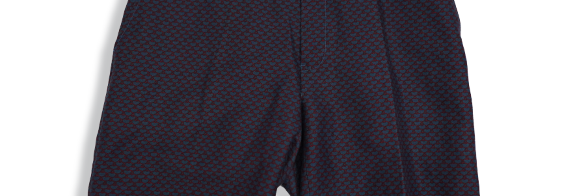 DW BERLUTI RED/BLUE DESIGN PATTERN SHORTS