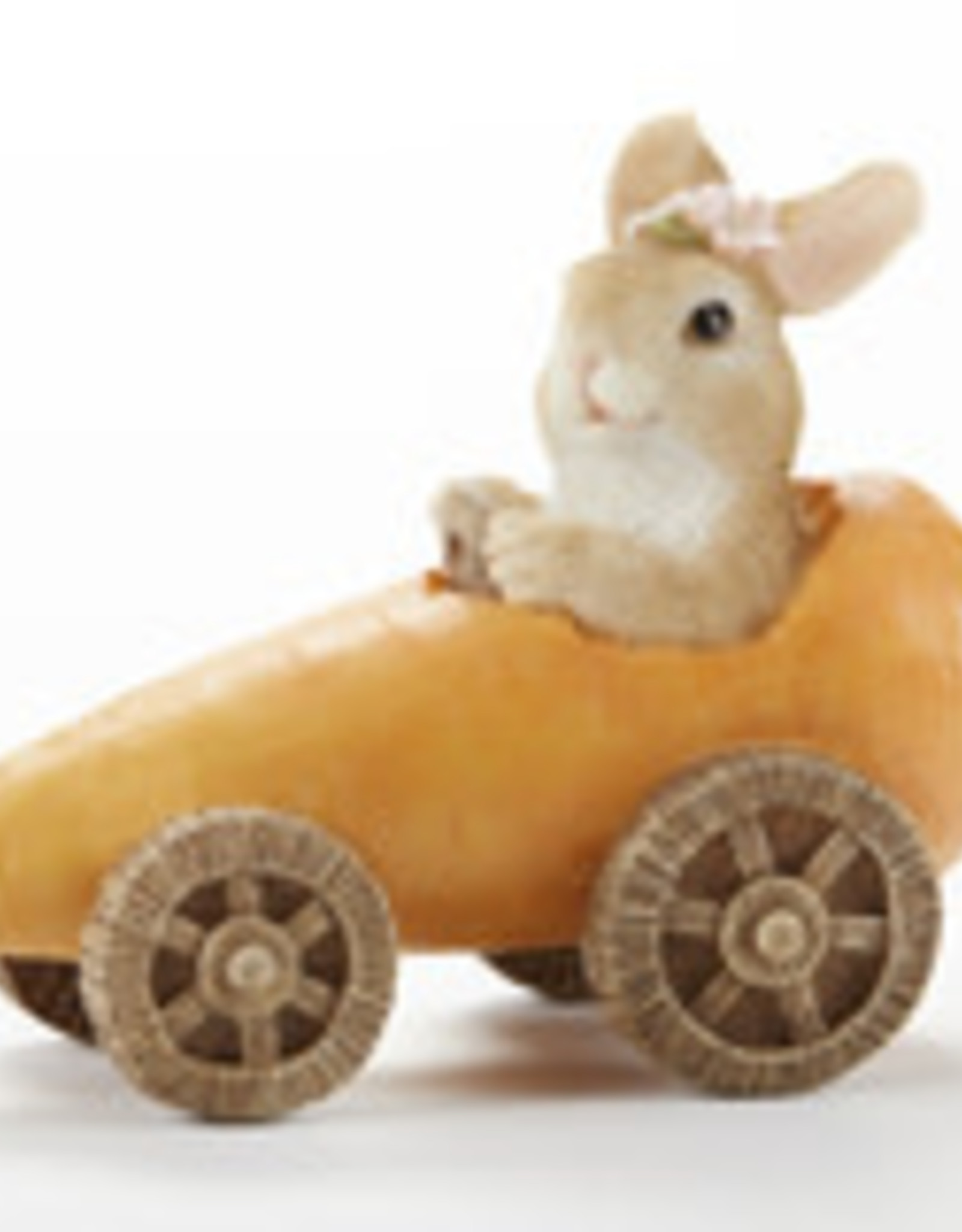 Bunny in Carrot Car