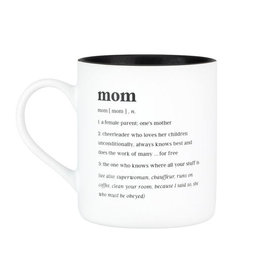 About Face Designs Defined Mug, Mom