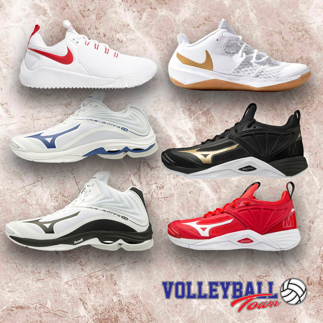 THE EVOLUTION OF THE VOLLEYBALL SHOE
