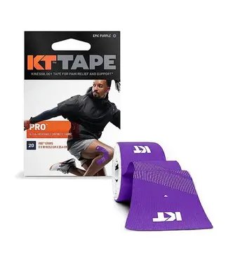 KT Tape Ruban PRO 20 Bandes 25cm Pré-Coupées