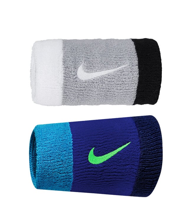 Swoosh Doublewide Wristbands 21