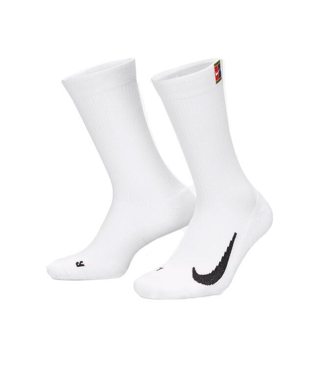 NikeCourt Multiplier Cushioned Crew Socks (2 Pairs)