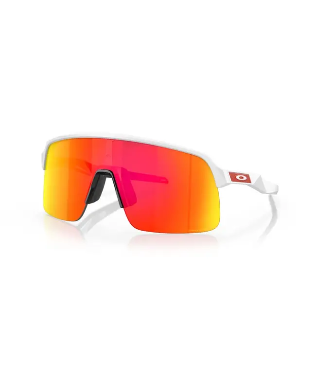 Sutro Lite S Matte White w/ PRIZM Ruby Sunglasses