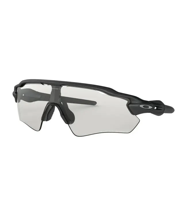 Lunettes de Soleil Photochromiques Radar EV Path Steel W/ Clear Black Iridium