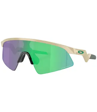 OAKLEY Resistor Sweep Polished Desert Tan w/ PRIZM Jade Youth Sunglasses