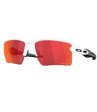 OAKLEY FLAK 2.0 XXL Polished White w/ PRIZM Field Sunglasses