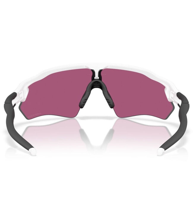 Radar EV S Path Polished White w/ PRIZM Field Sunglasses