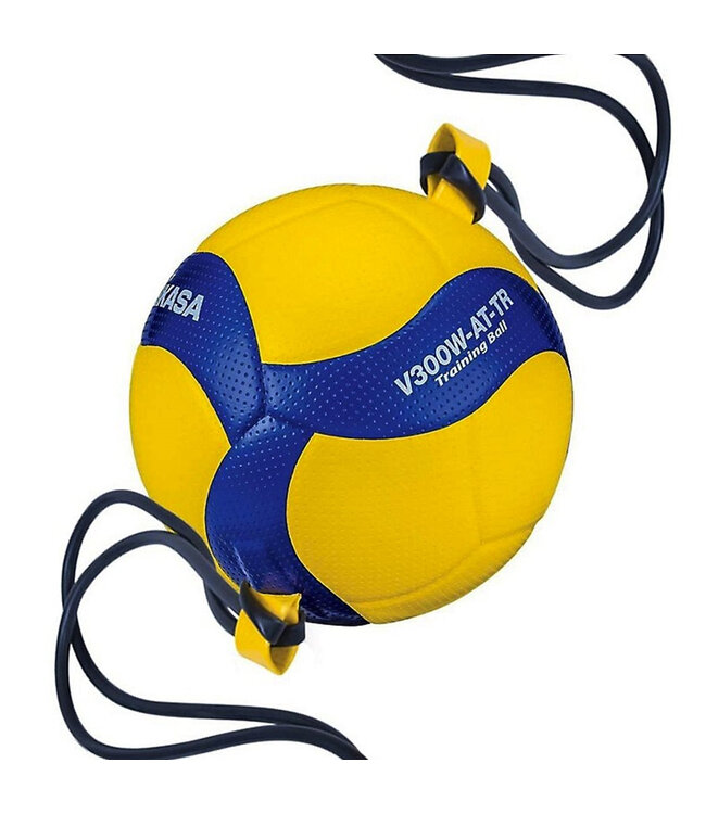 Ballon d’Entraînement de Volleyball Mikasa V300WATTR avec Câbles Élastiques