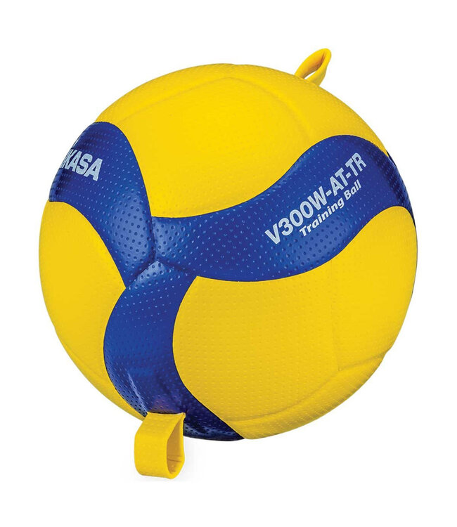 Ballon d’Entraînement de Volleyball Mikasa V300WATTR avec Câbles Élastiques