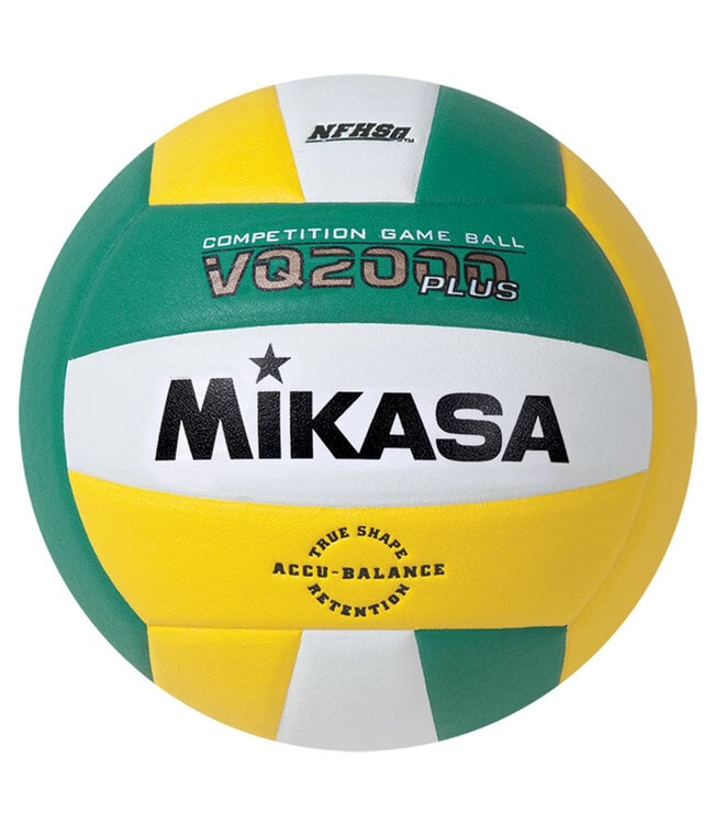 Mikasa Mikasa VQ2000-KGW Yellow/Green Competition Indoor Volleyball