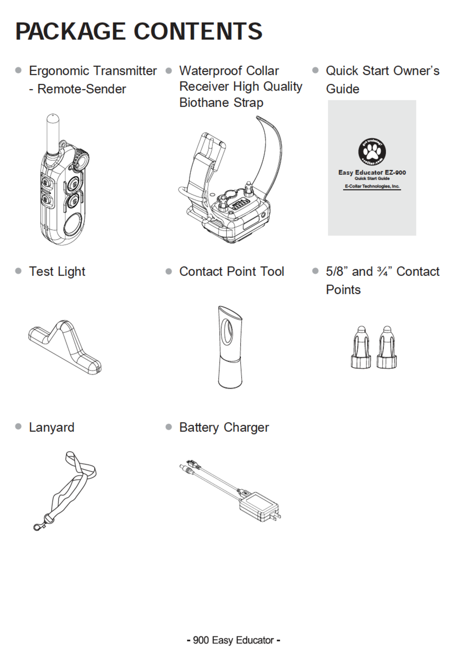 E-Collar Technologies Easy 900 E Collar System