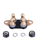 E-Collar Technologies Comfort Pad HA (Brass) - Small and Large Receiver, Long Contact Points