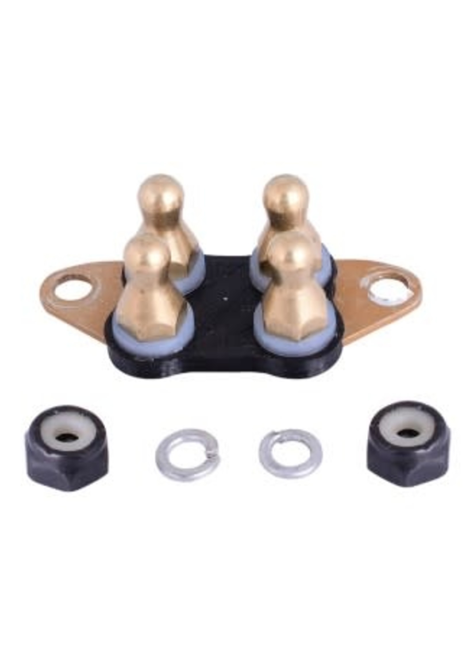 E-Collar Technologies Comfort Pad HA (Brass) - Small and Large Receiver, Long Contact Points