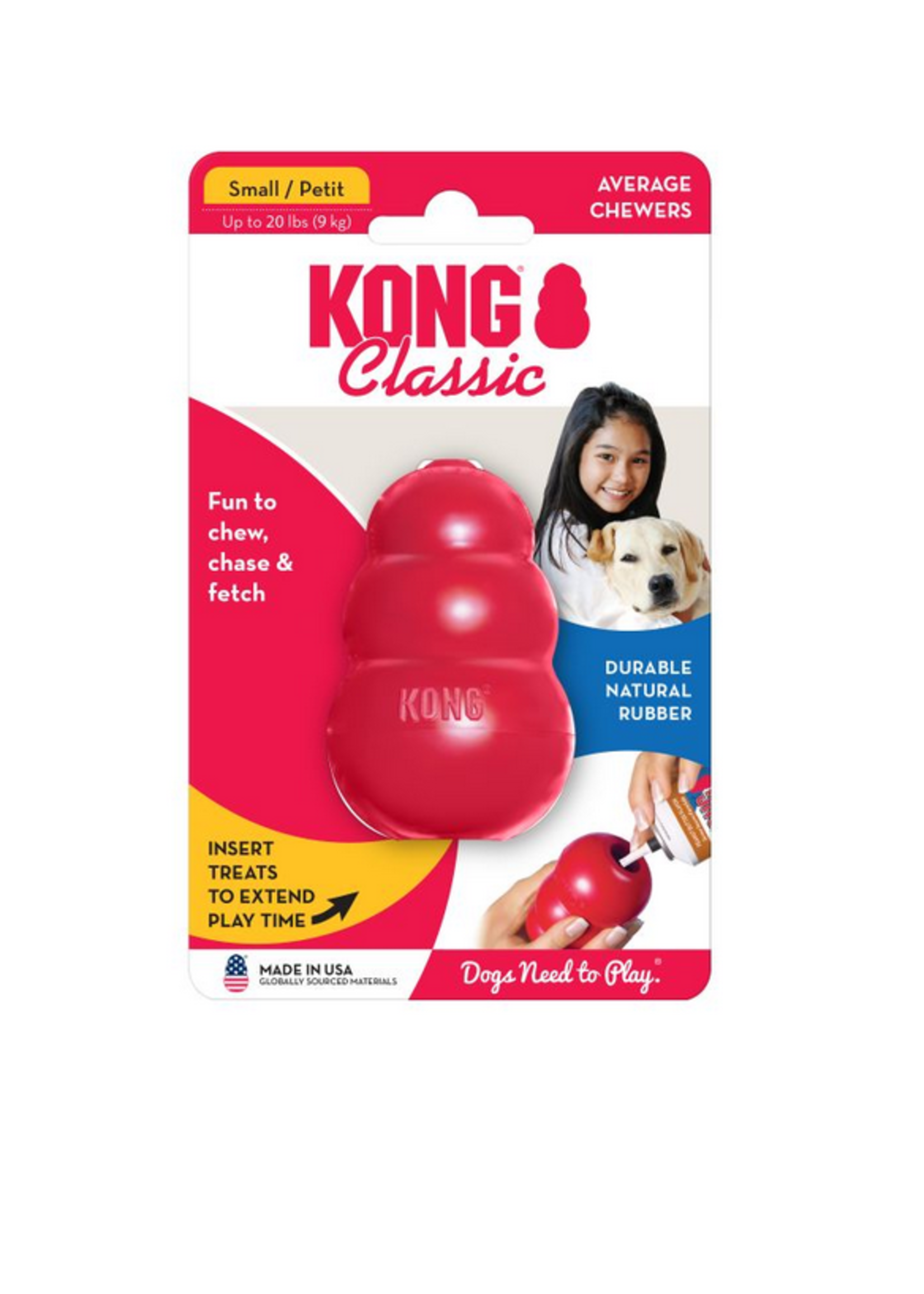 Draaien Gemiddeld Vrijlating KONG® Classic Dog Toy - Treat Dispensing - Unleashed Potential K9