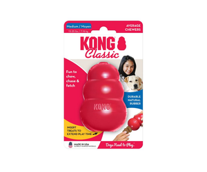 Kong Classic Dog Toy, Red, Small