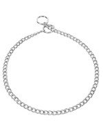 Herm Sprenger Herm Sprenger Round Link Chrome-Plated Steel Slip Collar - 2mm